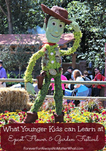 What Younger Kids can Learn at Epcot Flower & Garden Festival