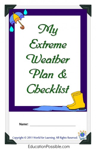 Be Prepared for Extreme Weather - FREE Family Checklist