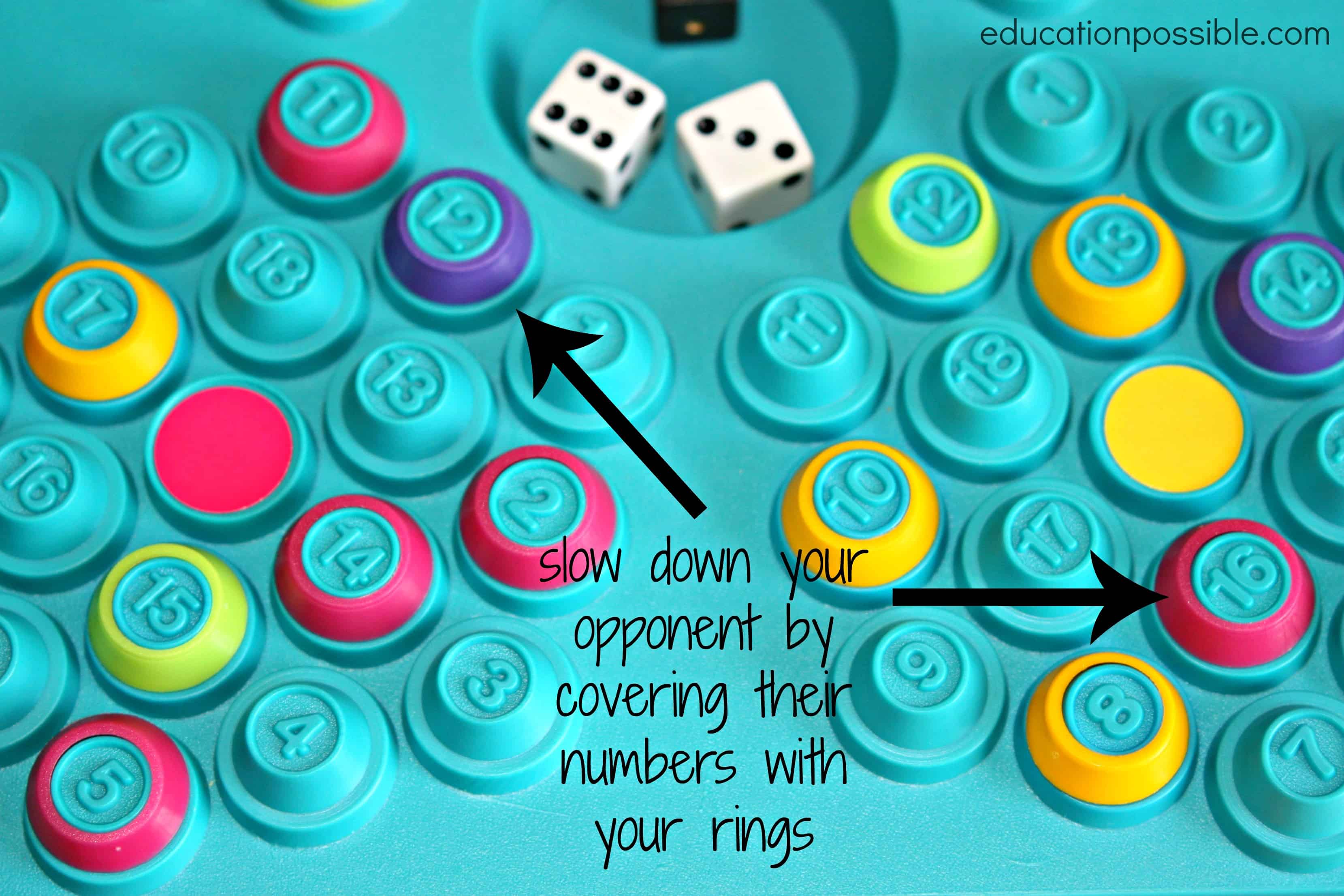 Matching Math Themed Rings Number Rings: A Cool Math Game