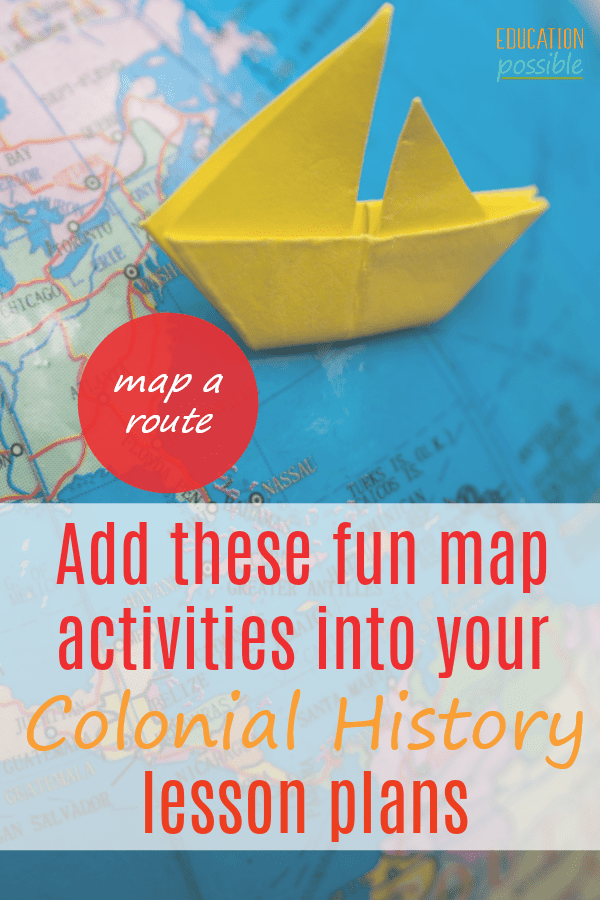5 Easy Colonial America Map Activities for Tweens