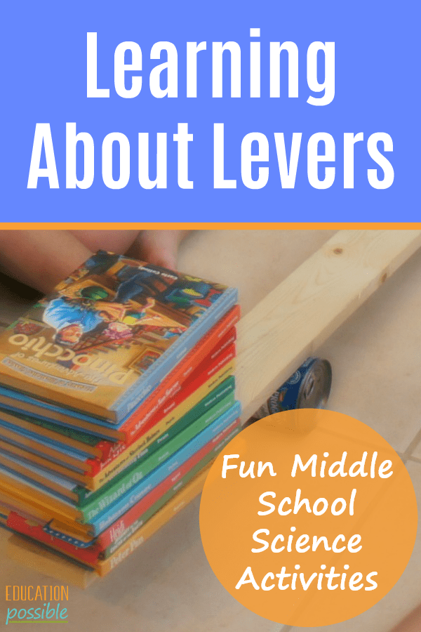 Lever Experiments for Middle School