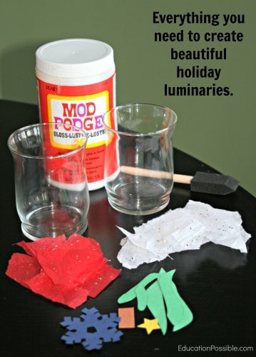 DIY Holiday Luminaries: Fun and Frugal Crafts EducationPossible