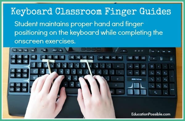 Keyboard Classroom Finger Guides