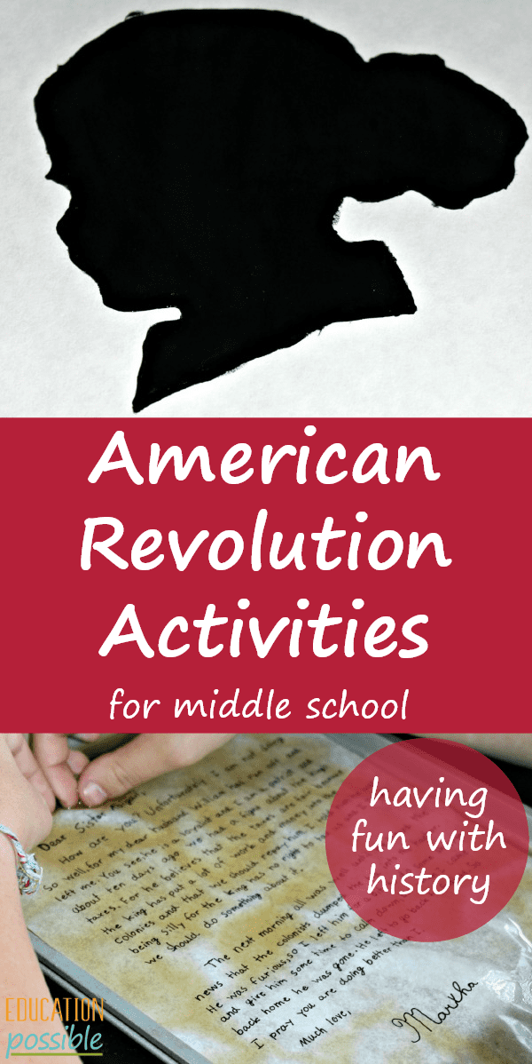 American Revolution Hands-On Activities for Middle School