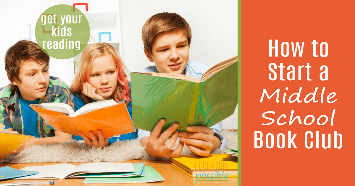 How to Start a Middle School Book Club