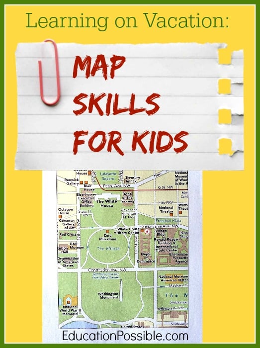 Learning on Vacation: Map Skills for Kids