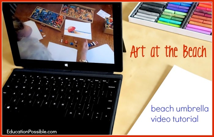 Easy Art Projects: Art at the Beach