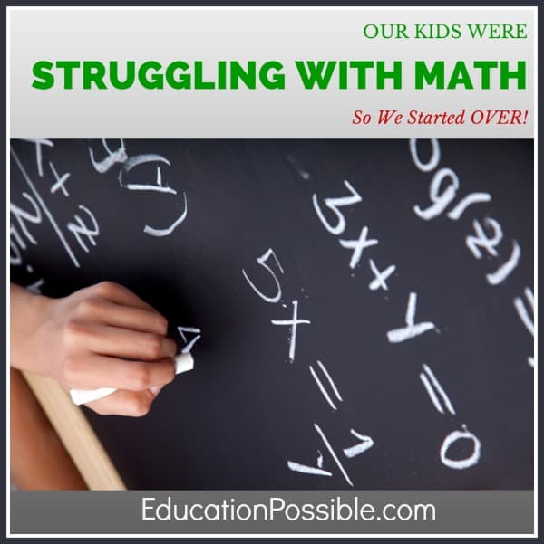 Our Kids Were Struggling With Math - Education Possible