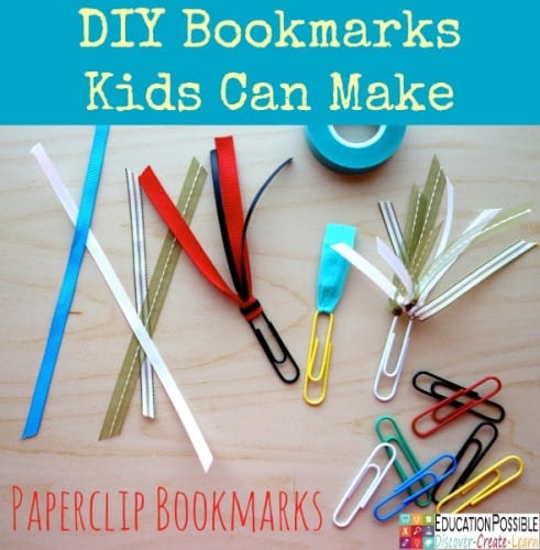 DIY Bookmarks Kids Can Make - Education Possible