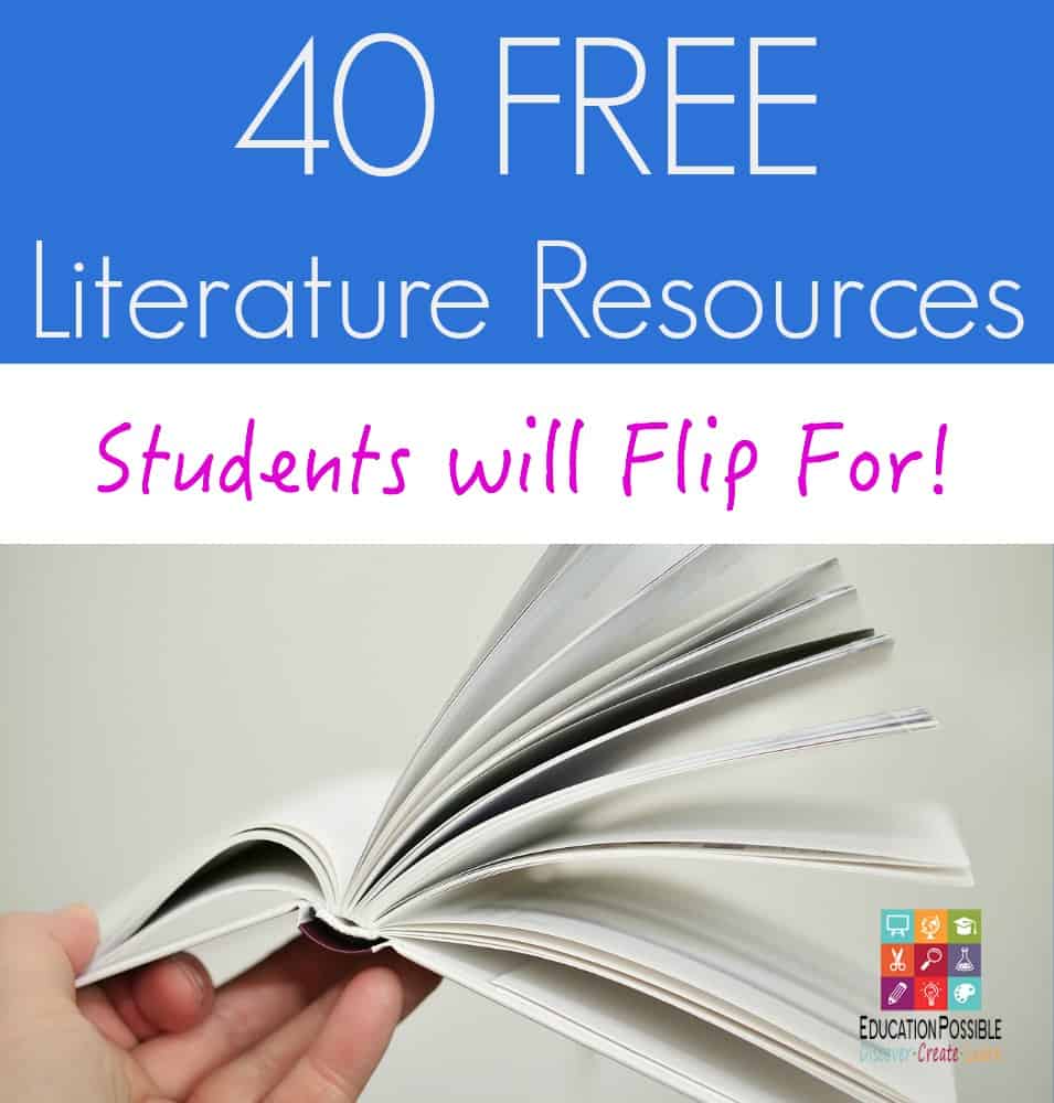 40 FREE Literature Resources - Education Possible