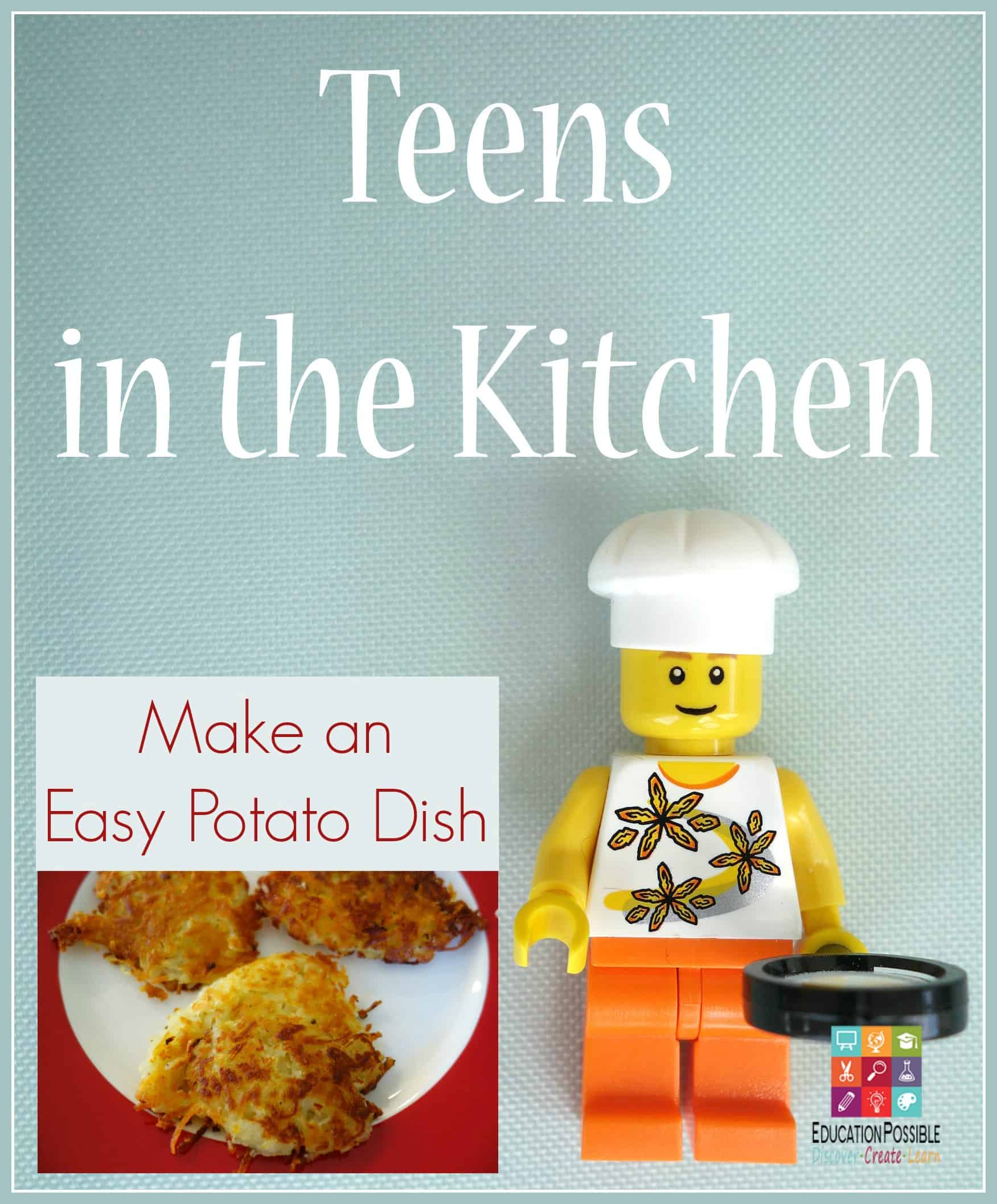 Teens in the Kitchen - Make an Easy Potato Dish - Education Possible