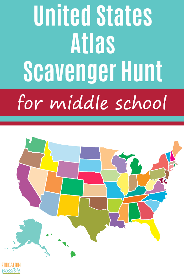 Make United States Geography Fun with This Atlas Scavenger Hunt