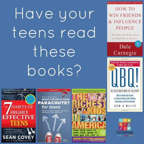 5 Popular Business Books that will Challenge your Teen @Education Possible