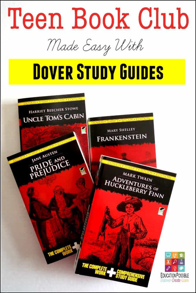 Teen Book Club made Easy with Dover Study Guides: Adventures of Huckleberry Finn - Education Possible