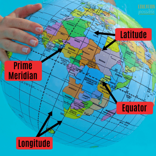 Latitude and longitude are an important part of middle school geography. It can be tricky to teach, but with this scavenger hunt, your older kids will have no trouble mastering this lesson. This hands-on activity lets teens build their mapping skills by having them find countries by using their coordinates. It's a great way to get your kids engaged with geography. Can you solve the riddle at the end? #geography #scavengerhunt #middleschool #latitudeandlongitude #tweens #teens #educationpossible