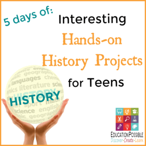 Very few middle school kids want to sit down and only read about history from a dry textbook. They want to get their hands dirty, build stuff, and really get a sense of what it was like to live during the time periods they’re studying. Don't make history boring - use hands-on projects and activities to make history fun. A week of fun and interactive ideas for middle school history.