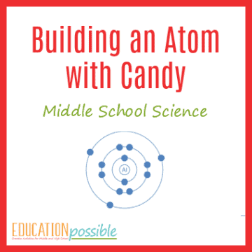 If you're studying chemistry in your home school, you'll definitely want to add this atom activity for middle school to your lesson plans.