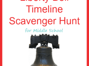 With so many interesting facts to learn about this famous bell, you’ll want to add this Liberty Bell Timeline Trivia scavenger hunt to your lesson plans.