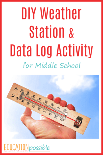 DIY Weather Station and Data Log Activity for Middle School Geography