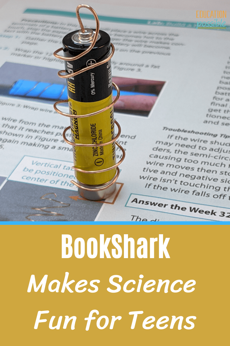 BookShark Makes Science Fascinating and Fun for Teens