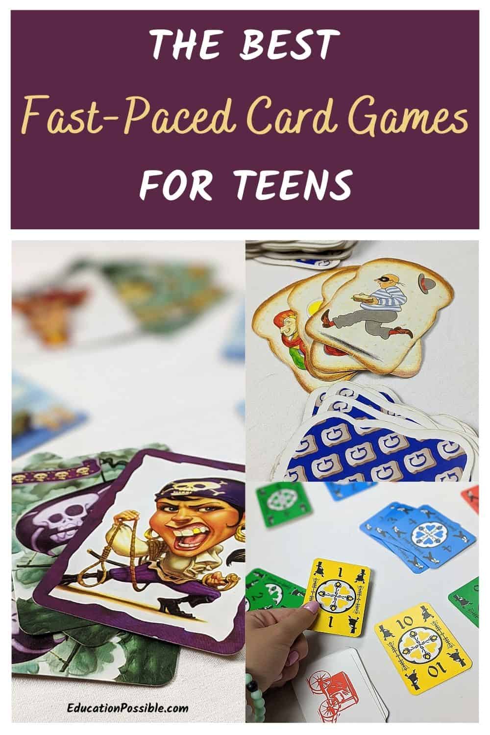 The Best Fast Paced Card Games for Teens