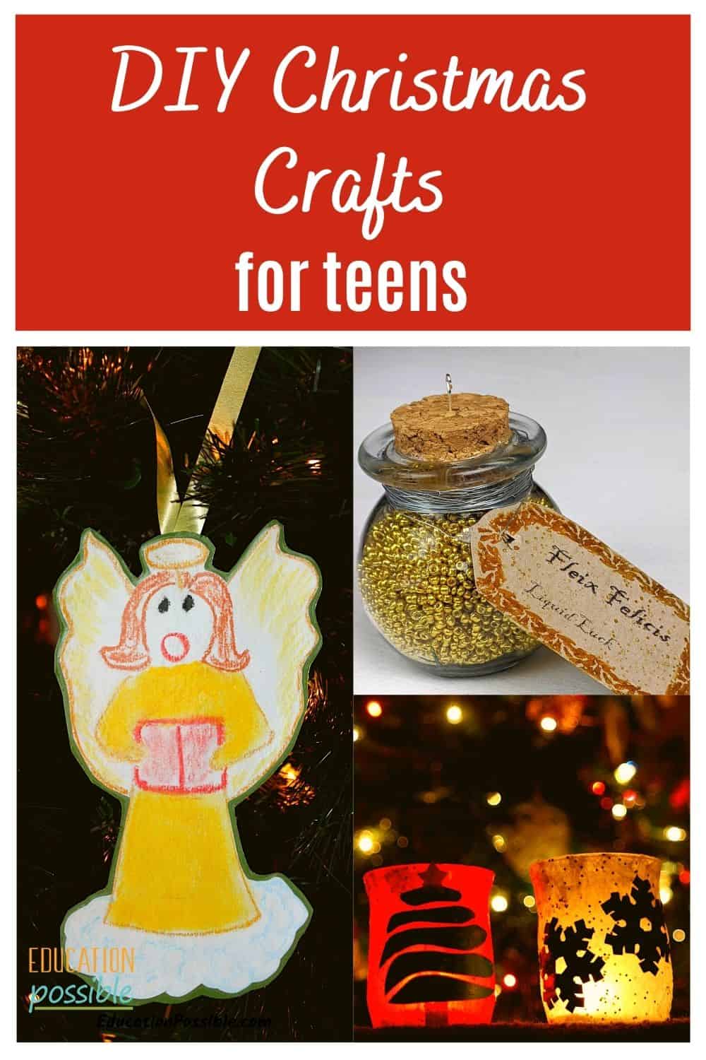 3 different DIY crafts for Christmas