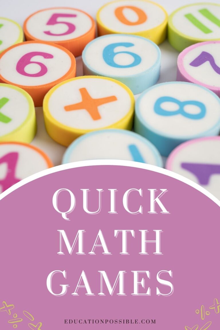 Math Games Simple Lesson Quick Math Games