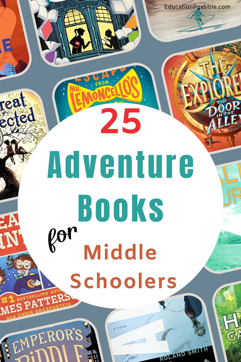Adventure Books for Middle Schoolers