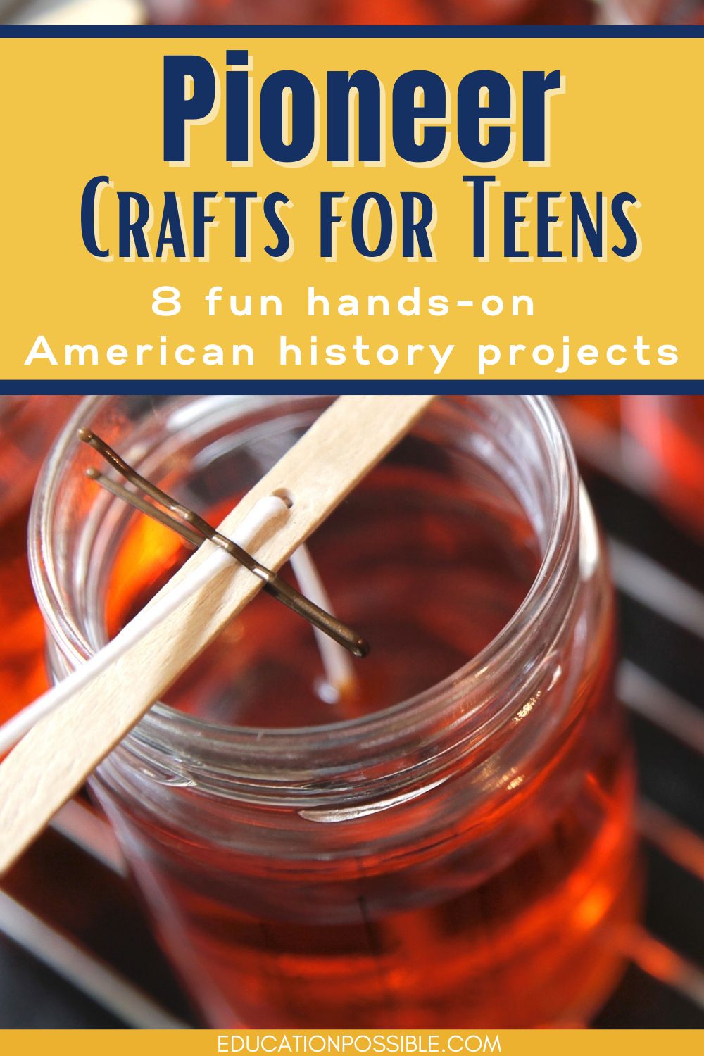 Pioneer Crafts for Teens to Make